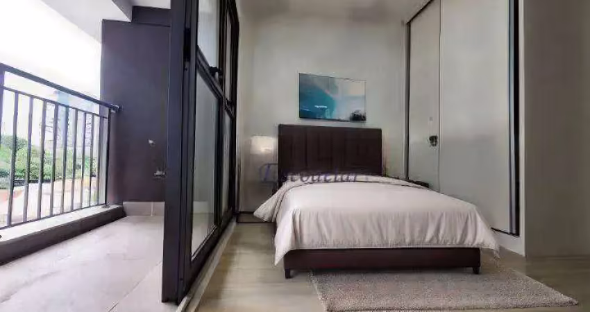 Studio com 1 quarto , terraço amplo venda, 25 m² - moema - são paulo/sp