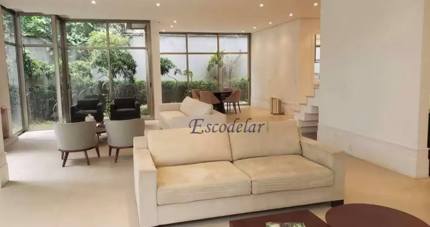 Casa com 4suites à venda,  460 m² - elevador atende 3 pisos, jardim europa - são paulo/sp