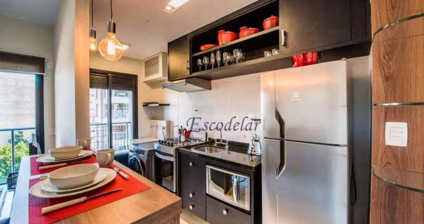 Apartamento com 1 dormitório para alugar, 40 m² por r$ 6.763,00/mês - pinheiros - são paulo/sp