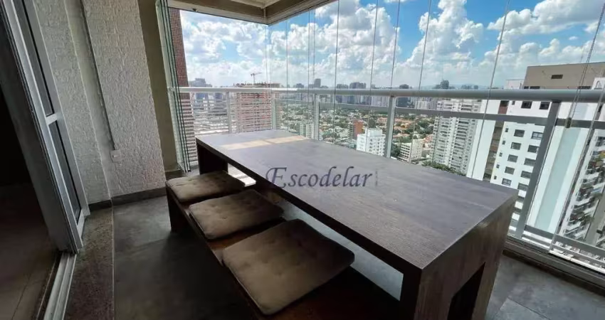 Apartamento duplex com 2 dormitórios à venda, 136 m² por r$ 2.550.000,00 - brooklin - são paulo/sp