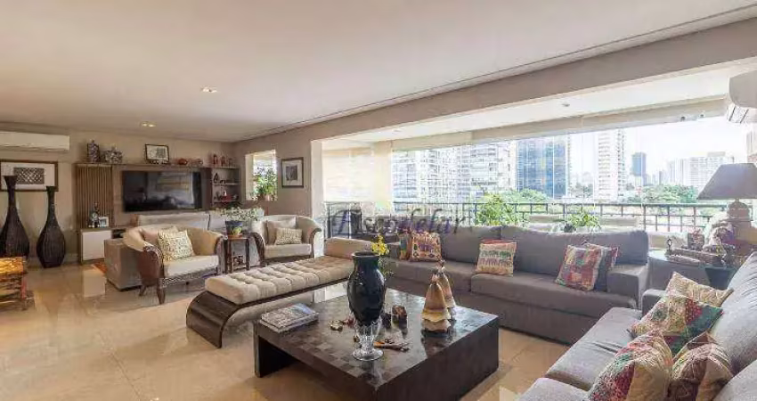 Apartamento com 3 dormitórios à venda, 172 m² por r$ 2.650.000,00 - brooklin - são paulo/sp