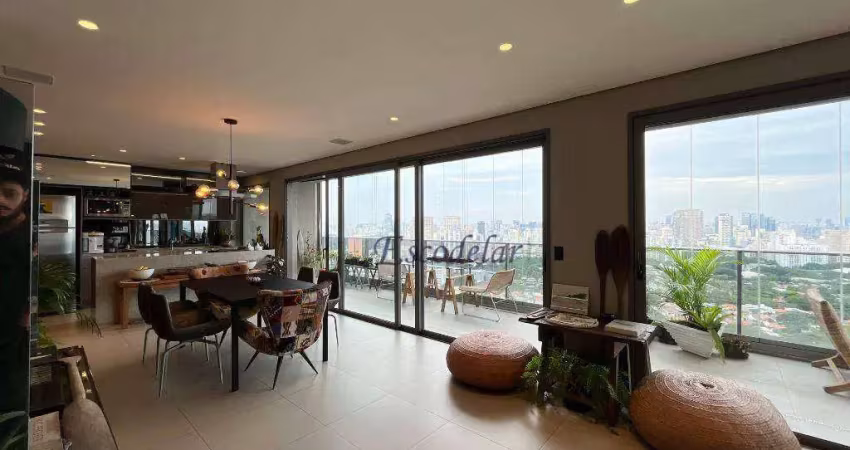 Cobertura com 3 dormitórios à venda, 260 m² por r$ 7.500.000,01 - pinheiros - são paulo/sp