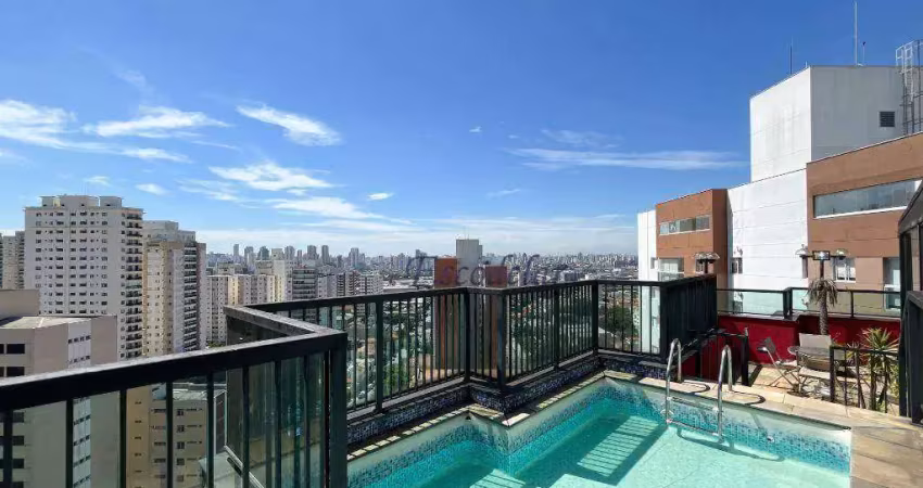 Cobertura à venda, 360 m² por r$ 2.150.000,00 - ipiranga - são paulo/sp