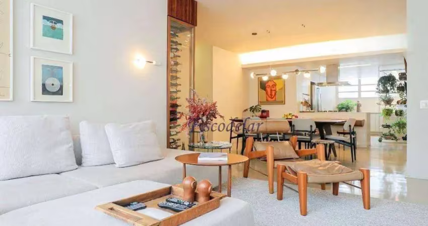 Apartamento com 3 dormitórios à venda, 154 m² por r$ 3.290.000,00 - jardins - são paulo/sp