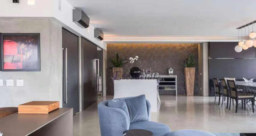 Apartamento com 4 quartos à venda, 310 m² por r$ 13.500.000 - totalmente reformado-vista deslumbrante