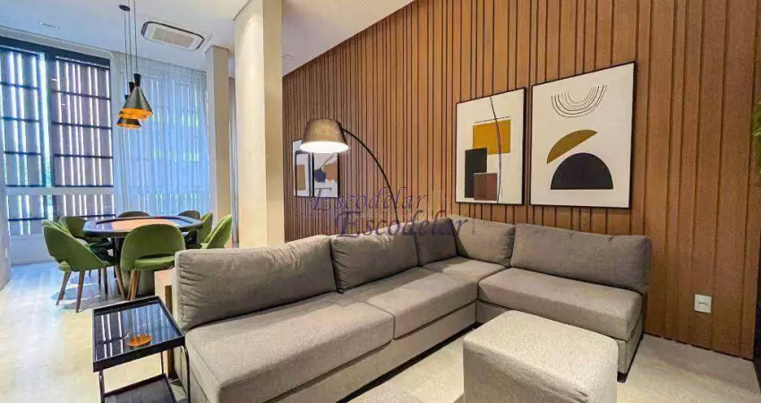 Apartamento com 4 quartos à venda, 227 m² ,- moema - vista para o parque