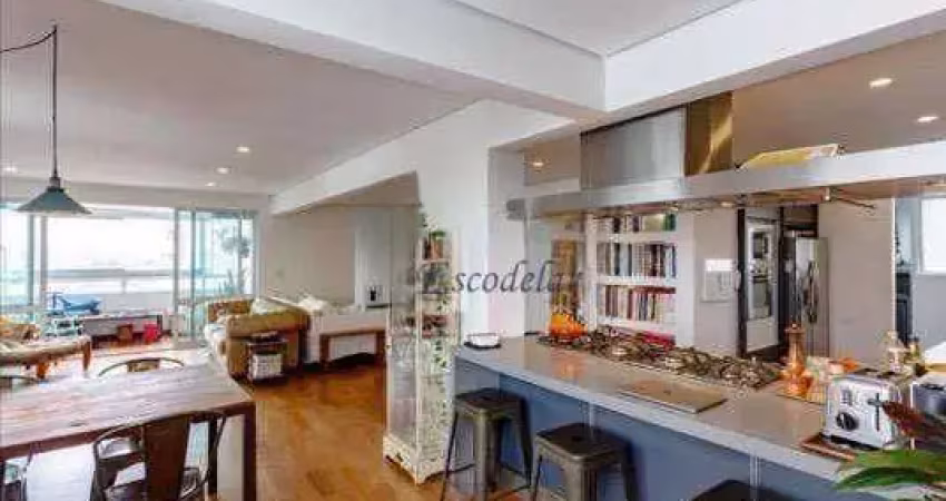 Apartamento com 3 dormitórios à venda, 175 m² por r$ 3.300.000,00 - pinheiros - são paulo/sp