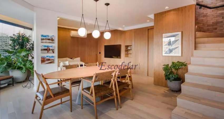 Cobertura com 3 dormitórios à venda, 242 m² por R$ 6.290.000,00 - Pinheiros - São Paulo/SP