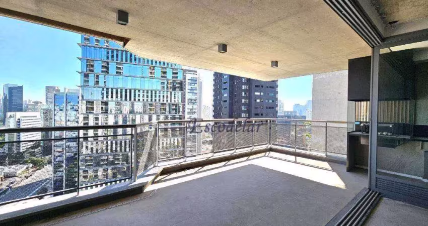 Apartamento com 3 dormitórios à venda, 197 m² por r$ 3.590.000,00 - brooklin - são paulo/sp