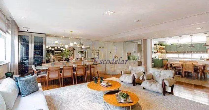 Apartamento com 3 dormitórios à venda, 210 m² por r$ 4.400.000,00 - itaim bibi - são paulo/sp