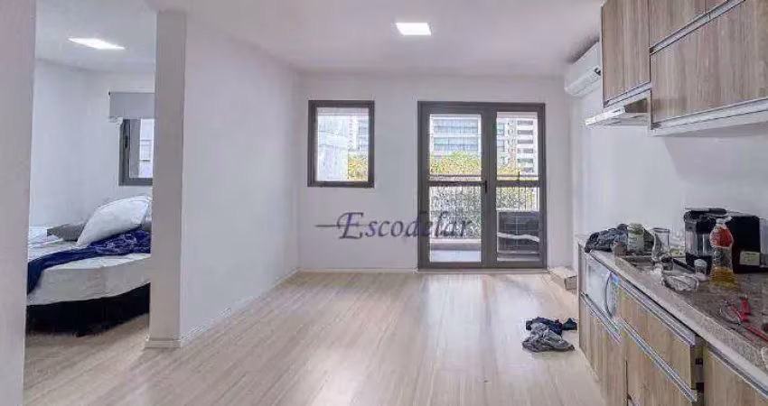Apartamento à venda, 34 m² por r$ 570.000,00 - moema - são paulo/sp