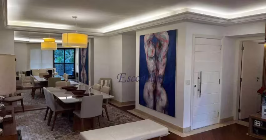 Apartamento à venda, 170 m² por r$ 3.800.000,00 - indianópolis - são paulo/sp