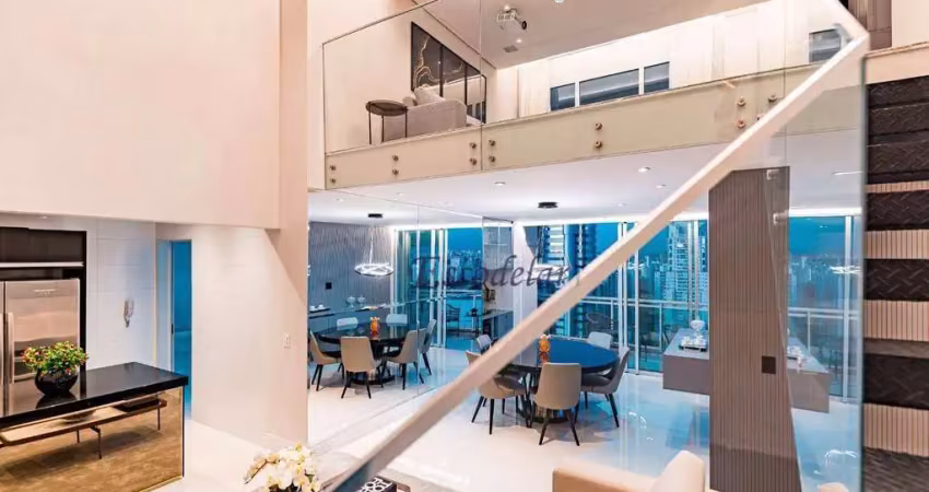 Apartamento com 2 dormitórios à venda, 164 m² por r$ 4.200.000,00 - brooklin - são paulo/sp