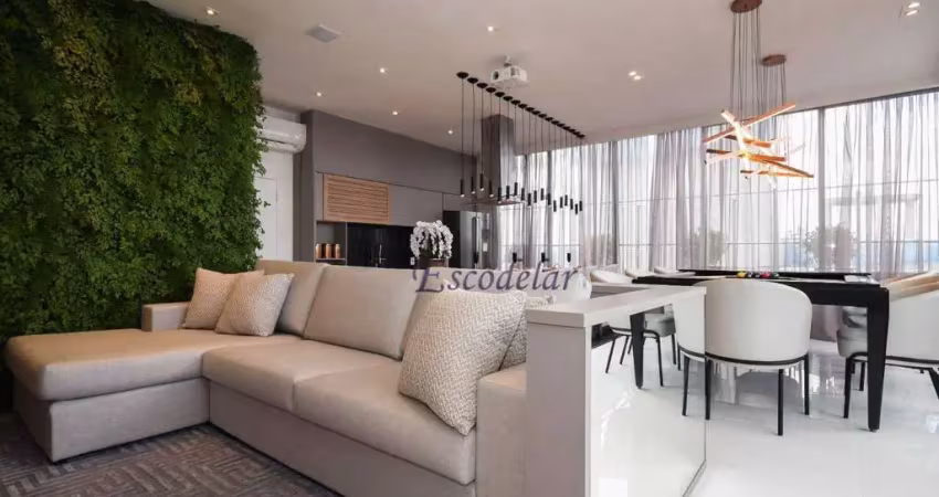 Cobertura com 3 dormitórios à venda, 180 m² por R$ 7.100.000,00 - Itaim Bibi - São Paulo/SP