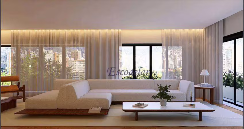 Apartamento com 3 dormitórios à venda, 265 m² por r$ 7.000.000,00 - vila nova conceição - são paulo/sp