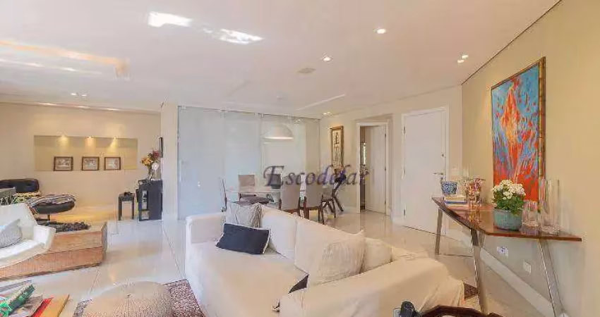 Apartamento com 2 dormitórios para alugar, 177 m² por r$ 16.250,00/mês - campo belo - são paulo/sp