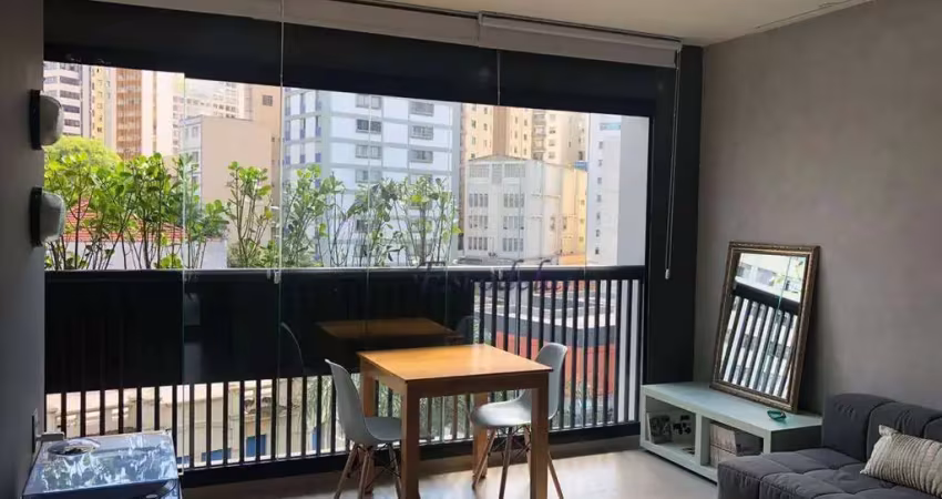 Apartamento à venda, 33 m² por r$ 550.000,00 - santa cecília - são paulo/sp