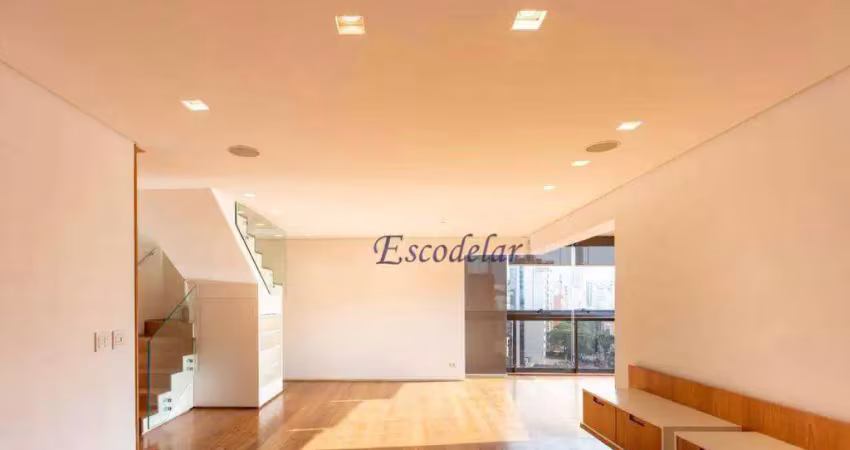 Cobertura com 3 dormitórios à venda, 272 m² por r$ 5.000.000,00 - jardim paulista - são paulo/sp