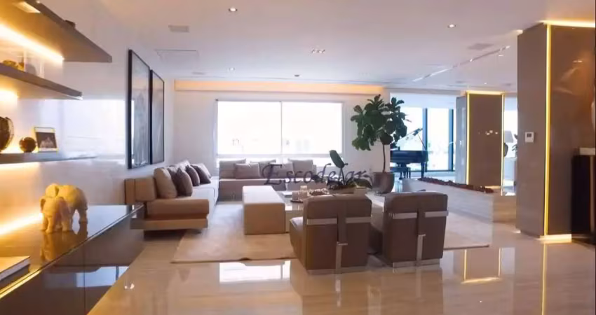 Cobertura com 4 dormitórios à venda, 800 m² por r$ 42.000.000,00 - moema - são paulo/sp