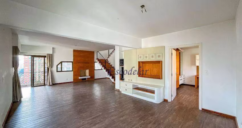 Cobertura com 4 dormitórios à venda, 450 m² por r$ 4.790.000,00 - moema - são paulo/sp