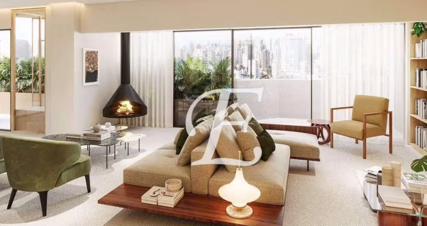 Cobertura com 4 dormitórios à venda, 381 m² por r$ 12.000.000,00 - itaim bibi - são paulo/sp