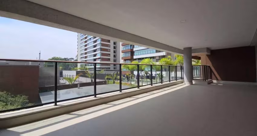 Apartamento para comprar com 4 suítes, 4 vagas, varanda, lazer, 230m² - jardim guedala, são paulo sp