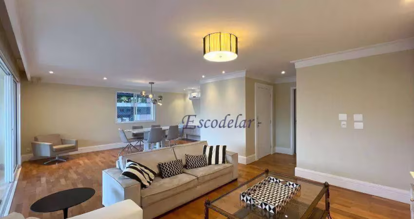 Apartamento com 3 dormitórios à venda, 203 m² por r$ 5.600.000,00 - itaim bibi - são paulo/sp