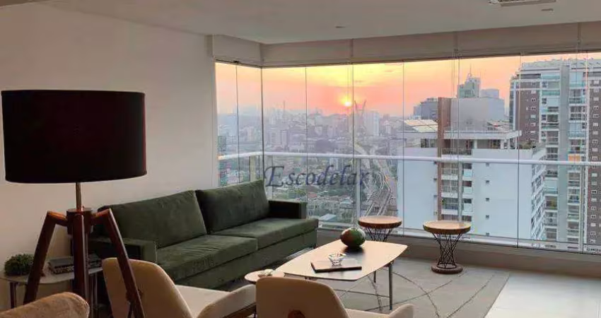 Apartamento com 2 dormitórios à venda, 138 m² por r$ 2.600.000,00 - brooklin - são paulo/sp
