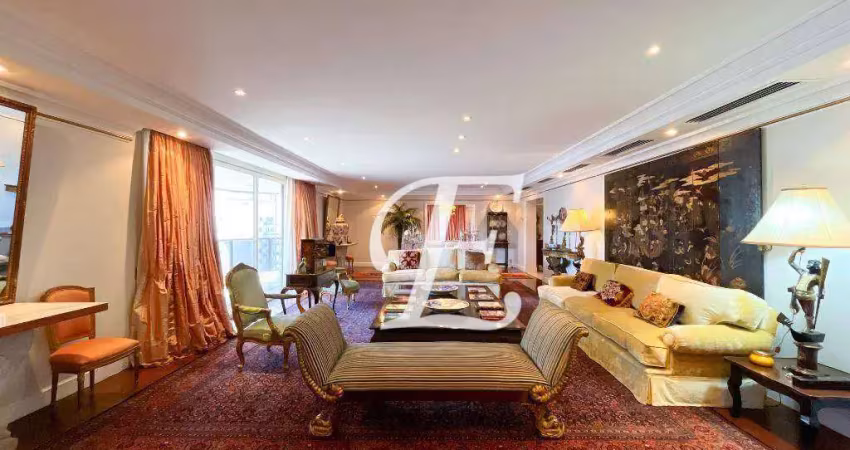 Apartamento com 4 dormitórios à venda, 552 m² por r$ 13.000.000,00 - jardim paulista - são paulo/sp