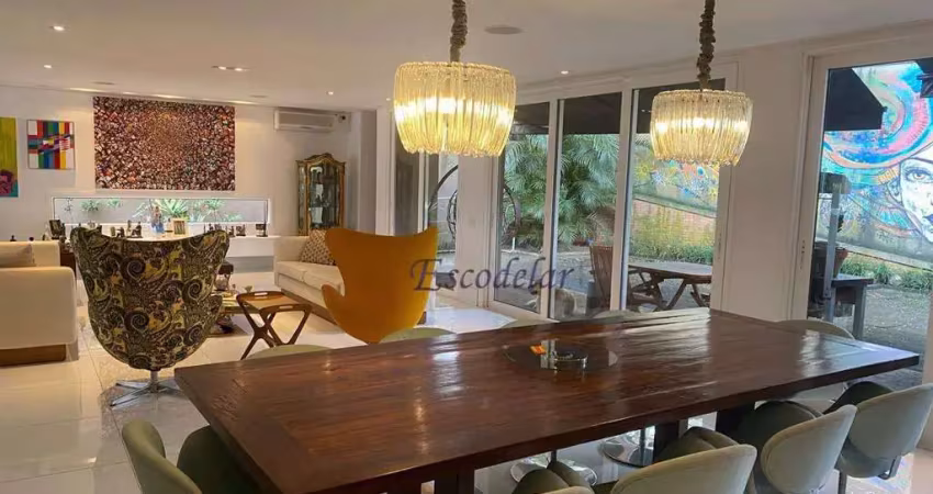 Casa com 5 dormitórios à venda, 533 m² por r$ 5.950.000,00 - alto de pinheiros - são paulo/sp