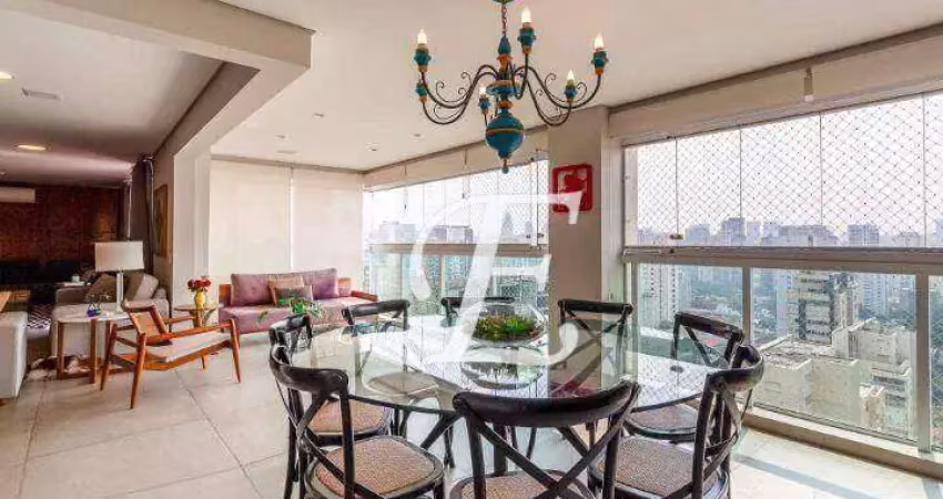Apartamento com 3 dormitórios à venda, 210 m² por r$ 5.600.000,00 - vila olímpia - são paulo/sp