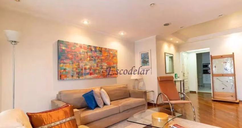 Apartamento com 3 dormitórios à venda, 130 m² por r$ 1.900.000,00 - pinheiros - são paulo/sp