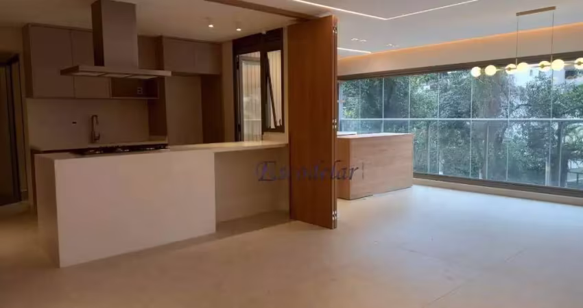 Apartamento garden com 3 dormitórios à venda, 152 m² por r$ 3.200.000,00 - campo belo - são paulo/sp