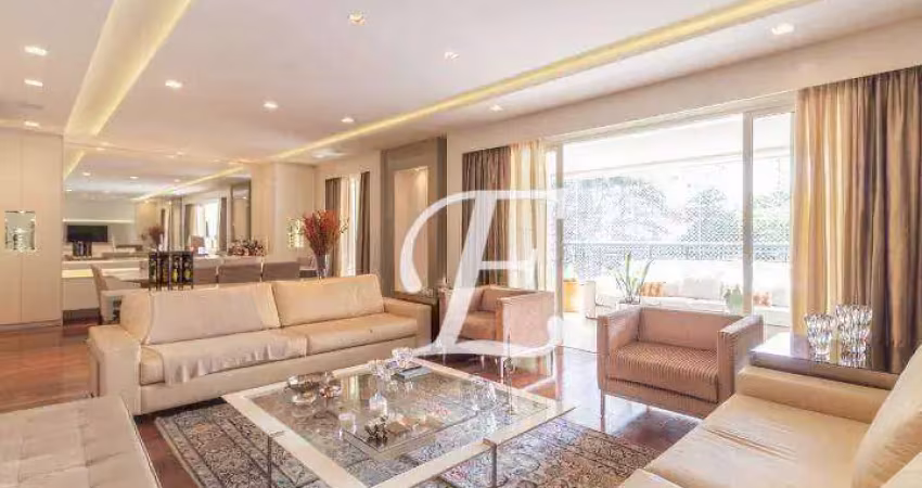 Apartamento com 4 dormitórios à venda, 369 m² por r$ 11.800.000,00 - vila nova conceição - são paulo/sp
