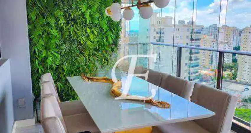 Apartamento com 2 dormitórios à venda, 100 m² por r$ 2.100.000,00 - campo belo - são paulo/sp