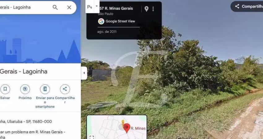 Terreno à venda, 488 m² por r$ 300.000,00 - lagoinha - ubatuba/sp