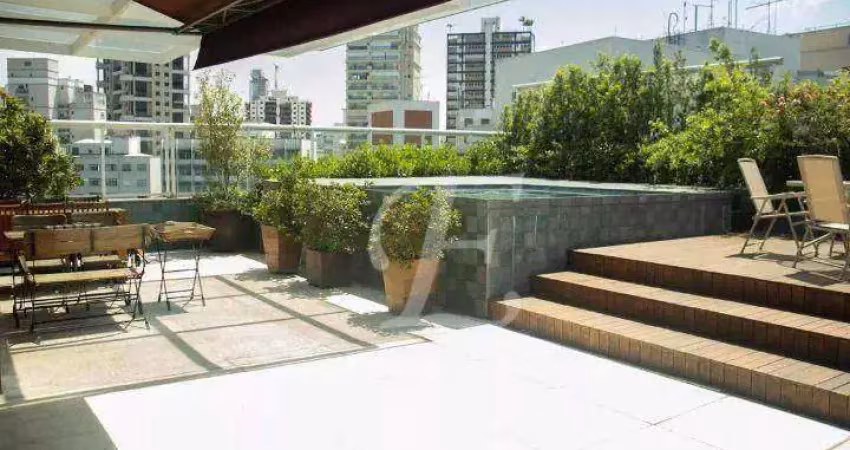 Cobertura com 3 dormitórios à venda, 510 m² por r$ 17.850.000,00 - jardim américa - são paulo/sp