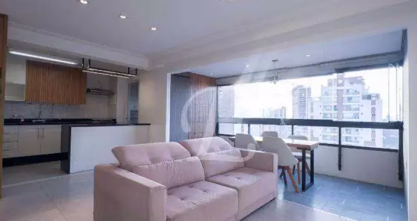 Apartamento à venda com varanda gourmet, 2 dormitórios (1 suíte), ar-condicionado e 2 vagas – próximo ao metrô sumaré!
