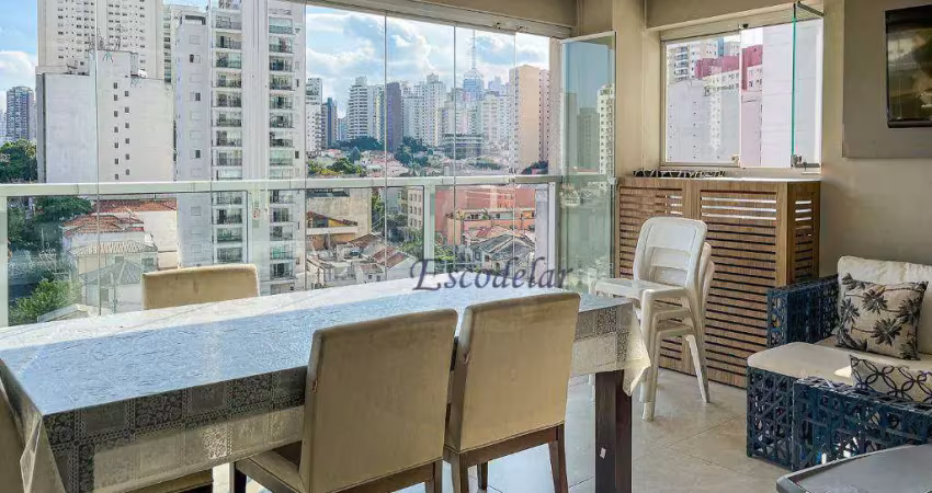 Apartamento com 2 dormitórios à venda, 111 m² por r$ 1.700.000,00 - aclimação - são paulo/sp