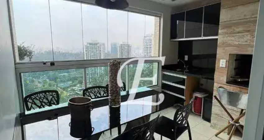Apartamento duplex com 4 dormitórios para alugar, 280 m² por r$ 32.175,00/mês - jardim morumbi - são paulo/sp