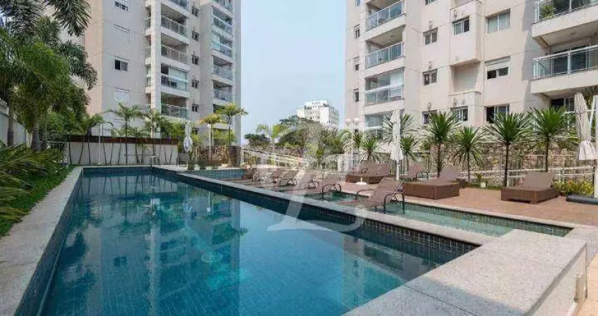 Cobertura com 2 dormitórios para alugar, 123 m² por r$ 13.700,00/mês - alto de pinheiros - são paulo/sp