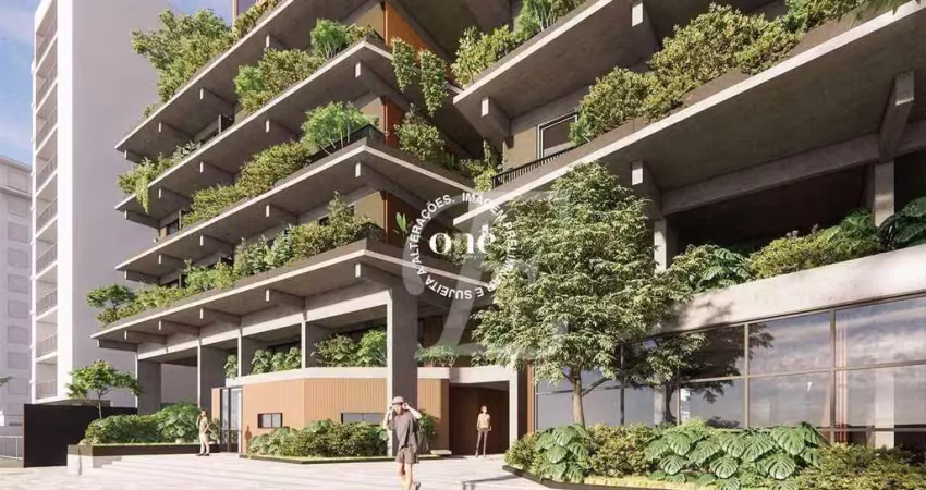 Studio 44,7m² a venda com design sofisticado e lazer completo em pinheiros