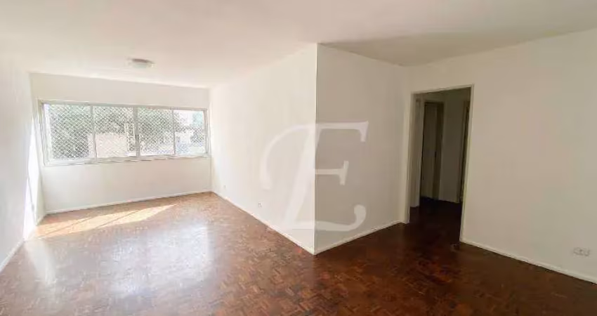 Apartamento para alugar na parte plana dos jardins, com 3 quartos com ar-condicionado e 1 vaga de garagem.