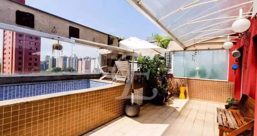 Cobertura com 4 suítes à venda, 460 m² por r$ 2.640.000 - jardim - santo andré/sp