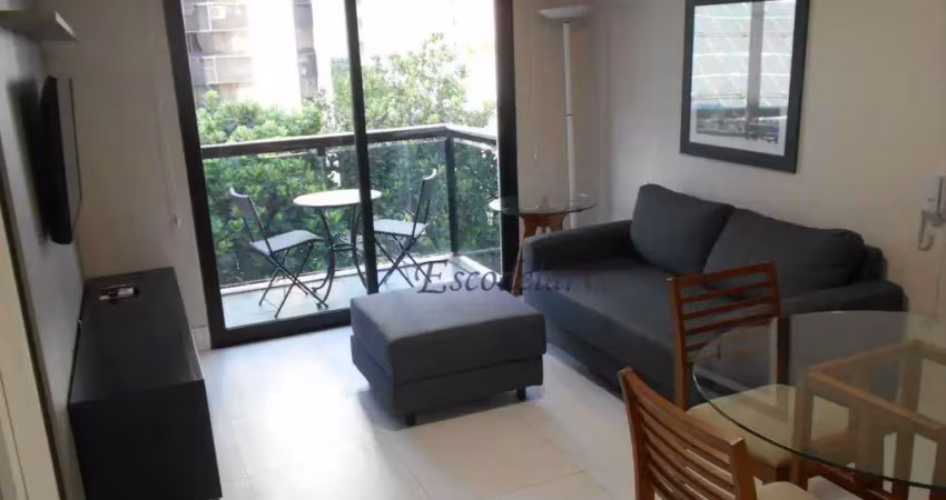 Apartamento com 1 dormitório à venda, 42 m² por r$ 550.000,00 - jardins - são paulo/sp