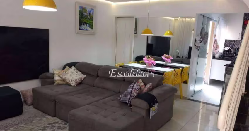 Sobrado com 3 dormitórios à venda, 95 m² por r$ 600.000,00 - palmas do tremembé - são paulo/sp