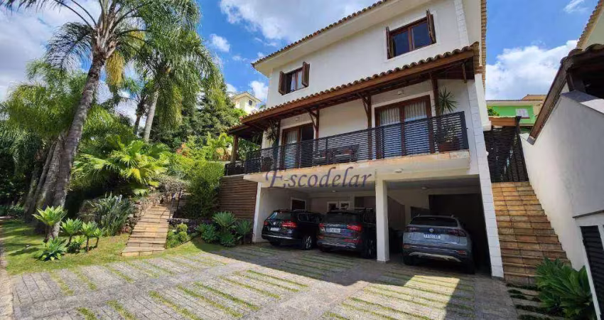 Casa à venda, 400 m² por r$ 3.700.000,00 - jardim itatinga - são paulo/sp