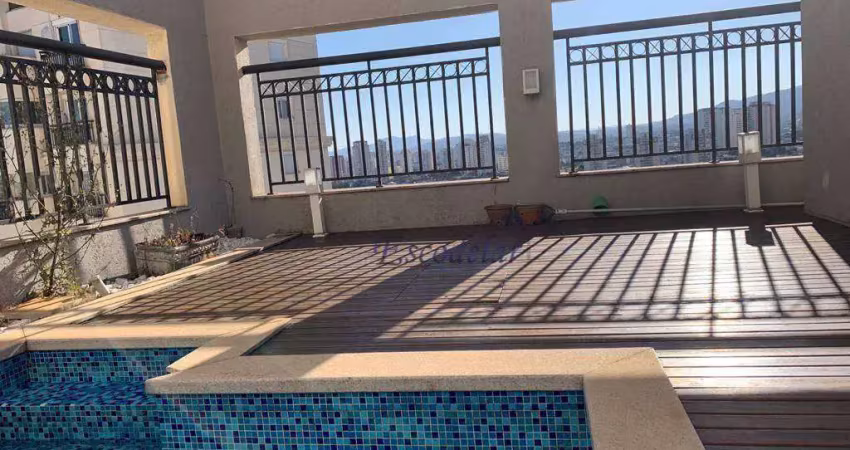 Cobertura em santana a venda! com 4 dormitórios à venda, 264 m² por r$ 2.500.000 - santana - são paulo/sp