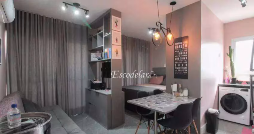Maravilhoso studio decorado com 1 vaga à venda, 31 m² por r$ 400.000 - santana - são paulo/sp