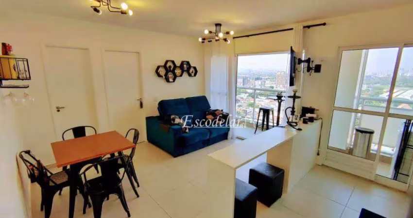 Maravilhoso studio com 1 suíte e 1 vaga à venda, 40 m² por r$ 490.000 - santana - são paulo/sp